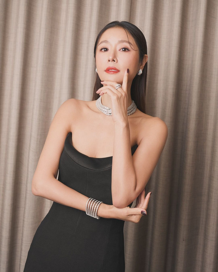 Lâm Tâm Như đẹp sang trọng khi đi dự sự kiện. Ảnh: Instagram loveruby_offical