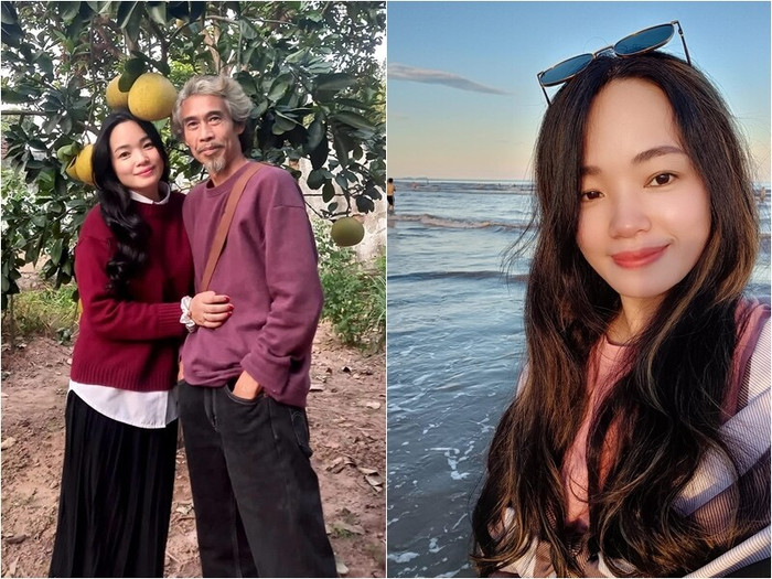 Nam diễn viên Phú Đôn chụp cùng vợ trẻ đẹp như hotgirl kém chồng 25 tuổi. 