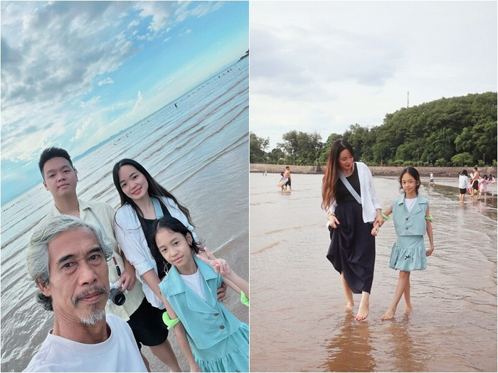 Gia đình nhỏ của nam diễn viên Phú Đôn ở tuổi 64. 