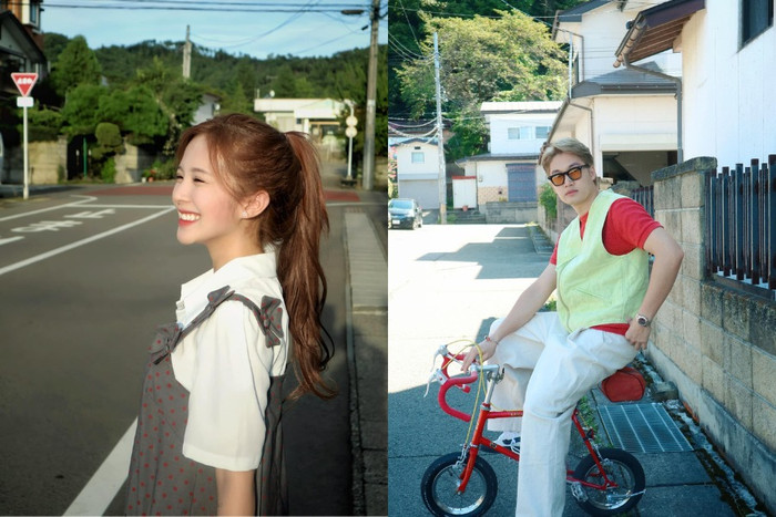 Cặp đôi bị bắt gặp check-in cùng một địa điểm. 