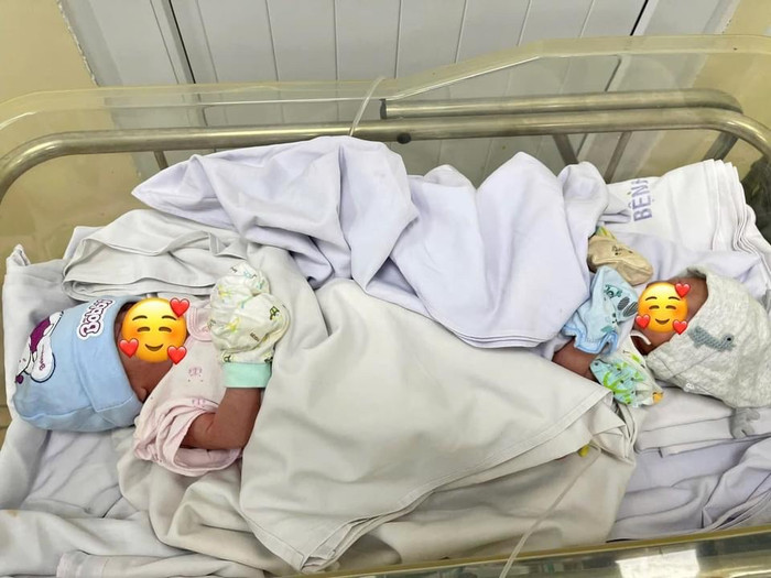 Hiện sức khỏe của 2 bé trai ổn định.