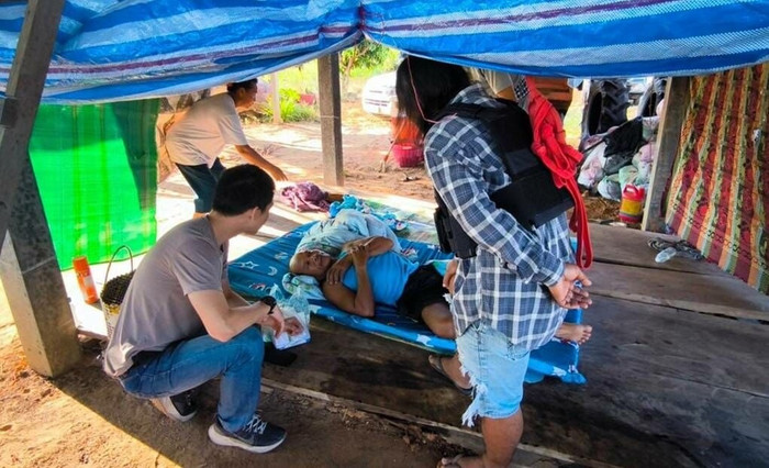 7 năm mất tích sau vụ đánh ghen, phạm nhân Suwat được tìm thấy nằm liệt giường do đột quỵ.