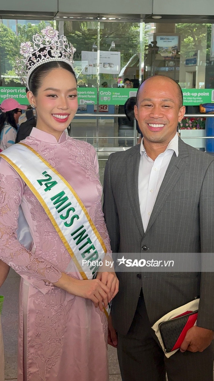 Thanh Thủy trở về Việt Nam đầy vẻ vang với vương miện quốc tế. 