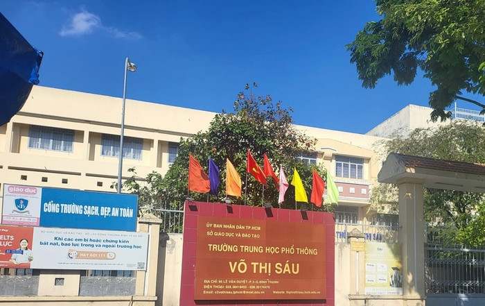 Phụ huynh bàng hoàng vì chiêu lừa “con cấp cứu” tại Trường THPT Võ Thị Sáu.