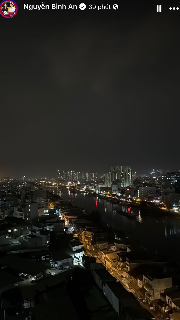 Chồng Á hậu Phương Nga hé lộ view 'triệu đô' căn hộ vừa tậu tại TP HCM. (Ảnh: FBNV)