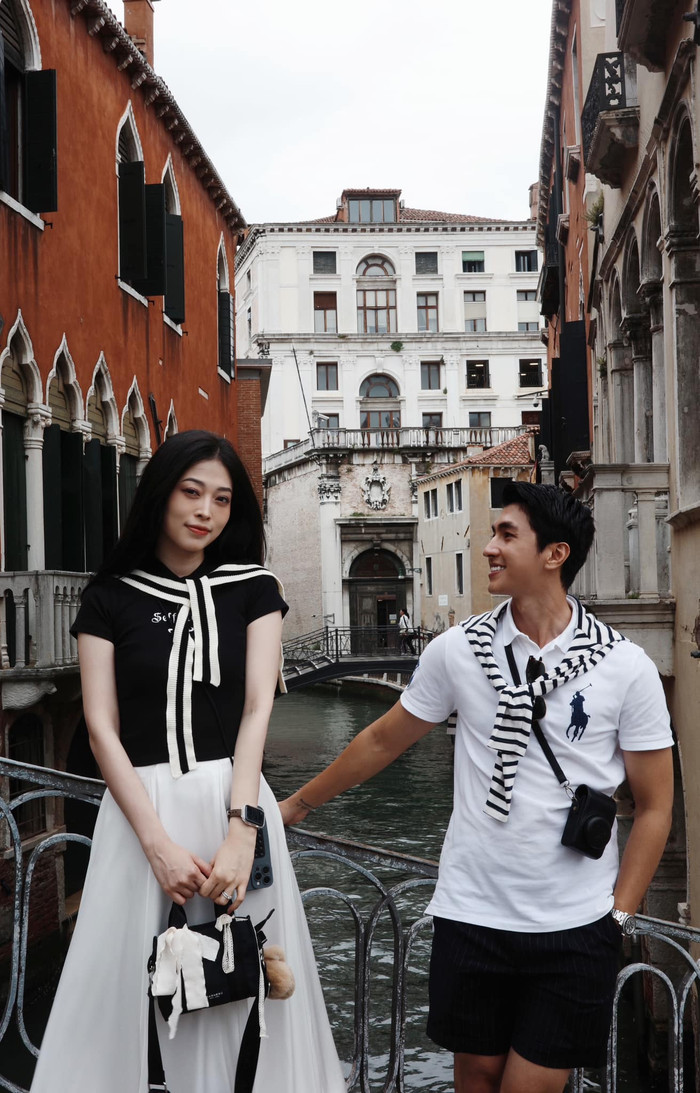 Bình An và Phương Nga dành thời gian để du lịch, tận hưởng cuộc sống như vợ chồng son (Ảnh: FBNV)