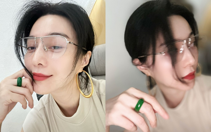 Phạm Băng Băng gây bất ngờ với làn da trắng phát sáng, khuôn mặt gần như không có nếp nhăn trong bộ ảnh mới nhất. Ảnh: Instagram bingbing_fan