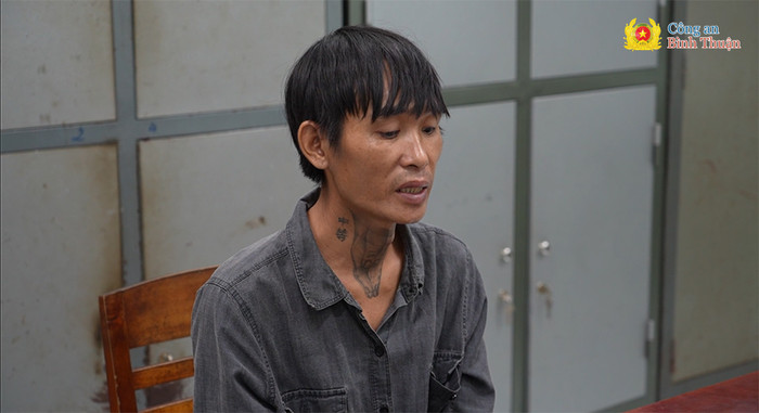 Đối tượng Trần Lưu Anh Bạch. Ảnh: Công an Bình Thuận