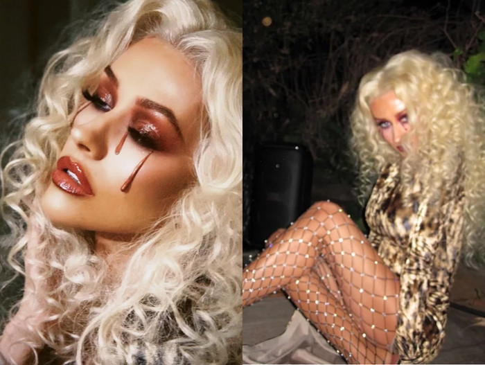 Christina Aguilera sở hữu phong cách thời trang độc đáo và táo bạo.