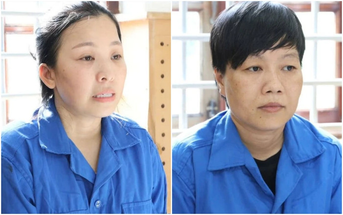 Nguyễn Thị Đó và Nguyễn Thị Ngọc Thảo. Ảnh: PLO