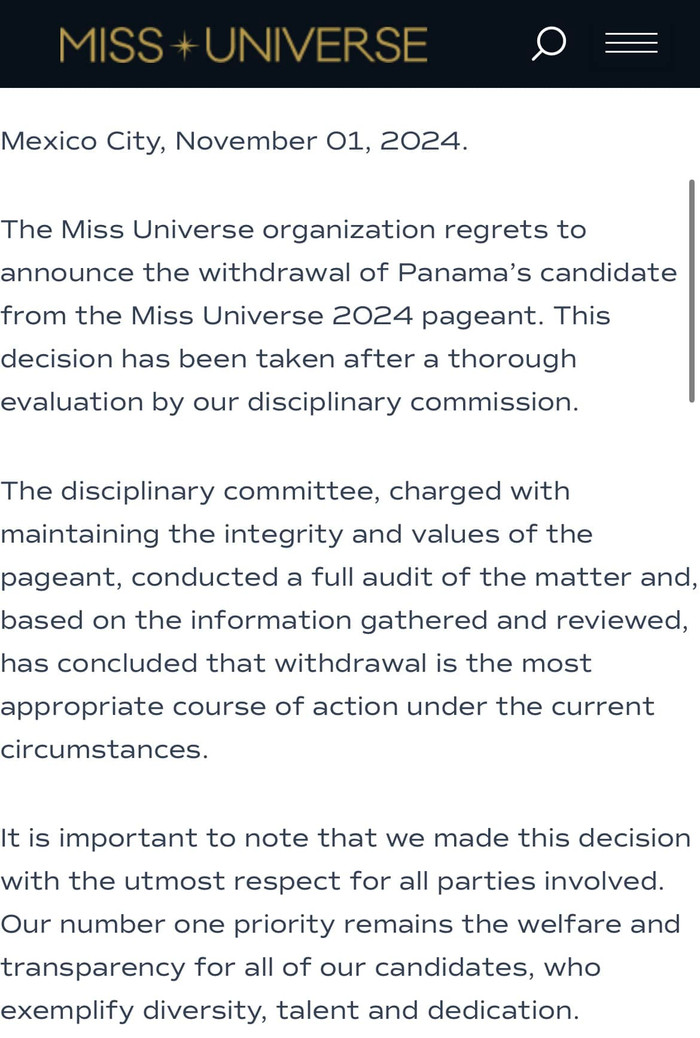 Một đại diện bỏ thi Miss Universe, Kỳ Duyên giảm được một đối thủ mạnh Ảnh 1