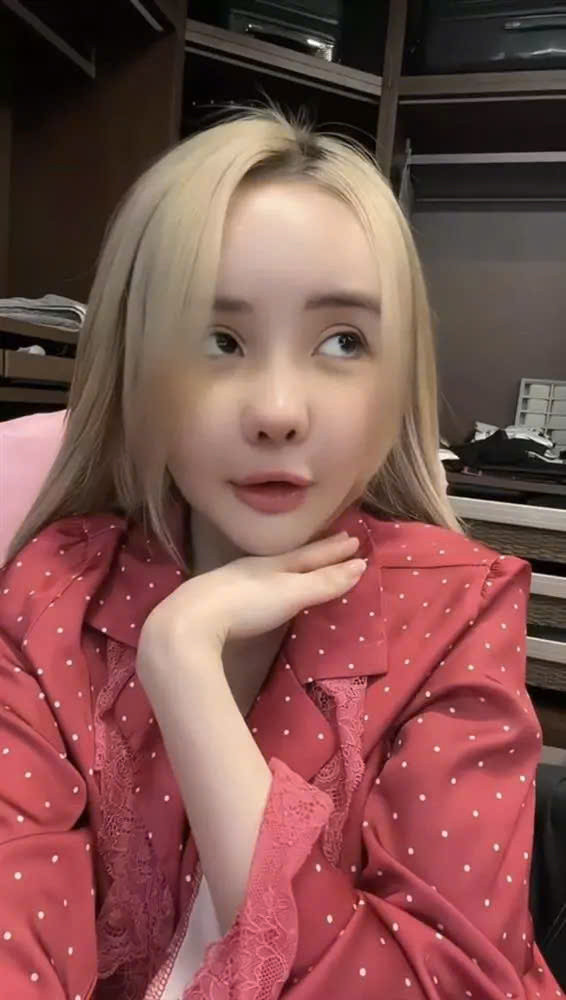 Diện mạo hiện tại của Ngân 98 sau thẩm mỹ.