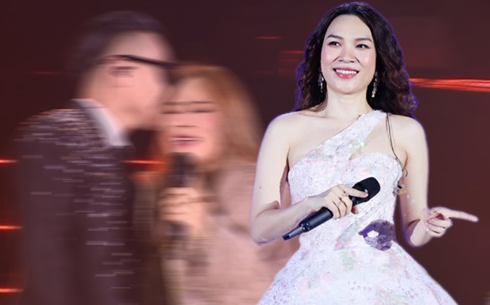 Nam nghệ sĩ công khai hôn Mỹ Tâm trước hàng chục ngàn khán giả Ảnh 2