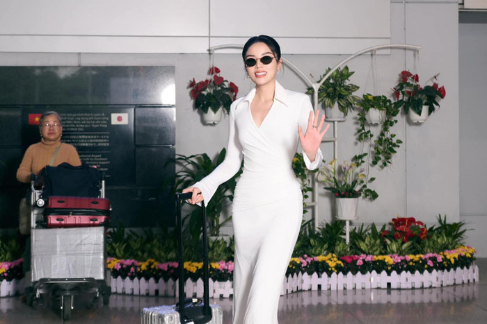 Hoa hậu Kỳ Duyên xếp ở vị trí thứ 4, chuẩn xác với thứ tự công bố top 30 của nàng hậu trong đêm chung kết Miss Universe 2024.