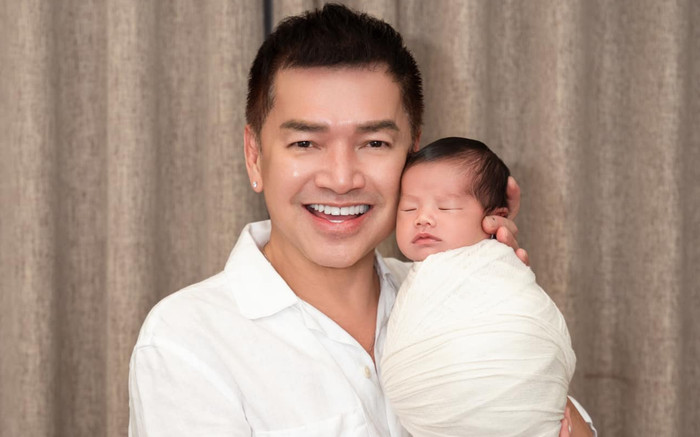 Nghệ sĩ Quang Minh cảm ơn vợ trẻ kém 37 tuổi: 'Không ngờ cuối đời có được đứa con' Ảnh 2