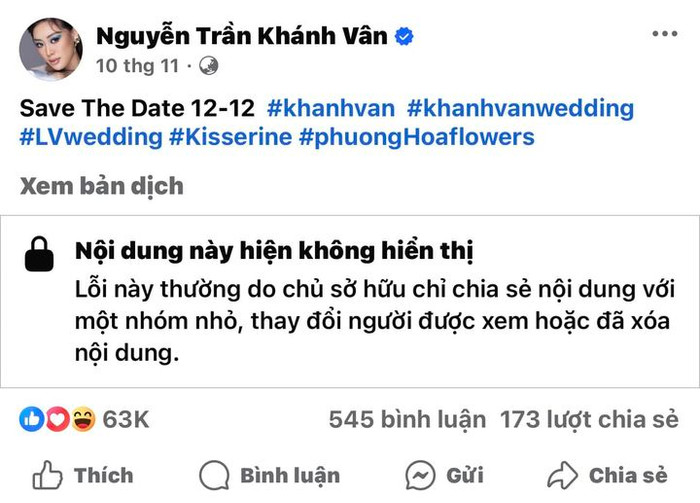 Hoa hậu Khánh Vân buồn bã, hụt hẫng khi mất quyền sở hữu video của chính mình.