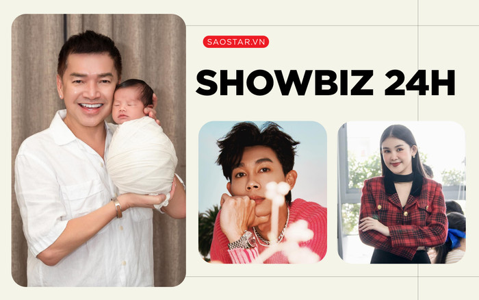 Showbiz 24h: Quang Minh thổn thức khi có con trai, Hồng Thanh công khai bạn gái lai Ấn Ảnh 2