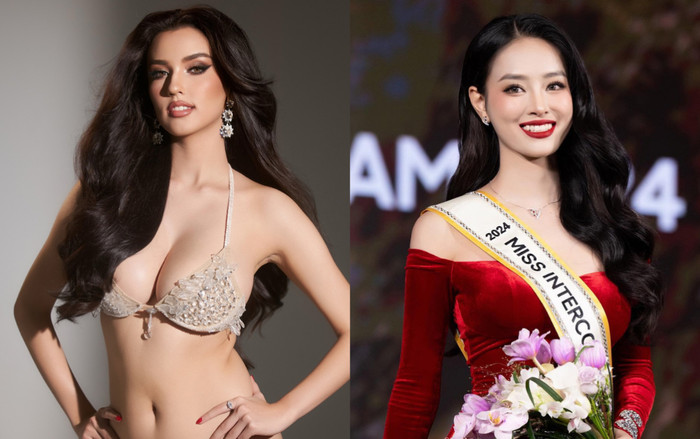 Nhan sắc 'thiên thần' Thái Lan sẽ khiến Bùi Khánh Linh mệt mỏi ở Miss Intercontinental 2024 Ảnh 2