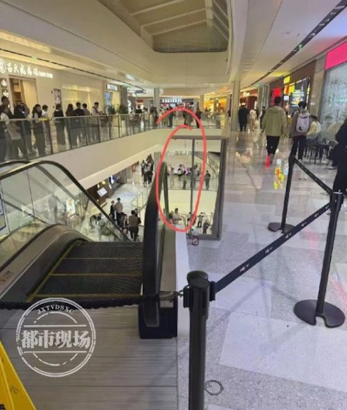 Nơi cô gái rơi xuống gây tử vong.