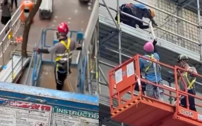 Nam ca sĩ nổi tiếng bị bắt gặp đi làm phụ hồ, kiếm thêm tiền nuôi vợ con Ảnh 2