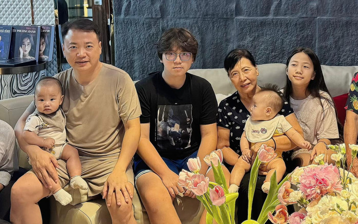 Shark Bình mừng sinh nhật con trai lớn tròn 13 tuổi, nhiều người thắc mắc 1 chi tiết về Phương Oanh Ảnh 2