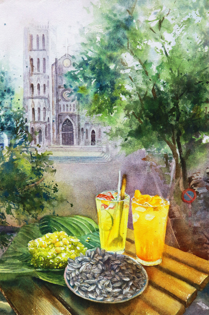 Tôi vẽ là một câu lạc bộ vẽ đa chất liệu được yêu thích tại Hà Nội sáng lập bởi họa sỹ Đinh Huy và Tuyền Nguyễn, trong đó chất liệu màu nước và lụa luôn chiếm số lượng áp đảo. Các thành viên của CLB đến từ các ngành nghề khác nhau như nội trợ, giáo viên, học sinh, hưu trí, marketing, kinh doanh, tài chính…, đặc biệt nhất phải kể đến các thành là những trẻ tự kỷ với dải tuổi rất rộng, từ 4 tuổi tới hơn 60 tuổi. 