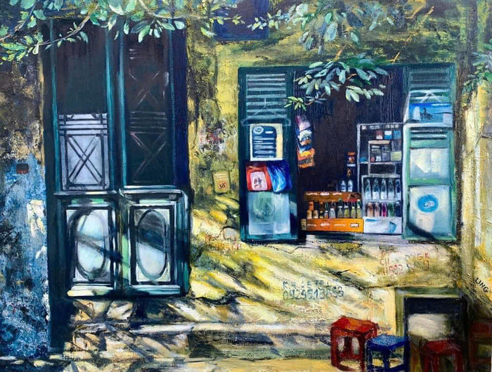 Tranh của tác giả Lưu Ngọc Linh