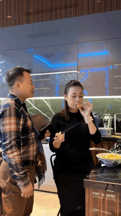 Shark Bình này chỉ thích ăn cơm nhà. (Ảnh chụp màn hình)