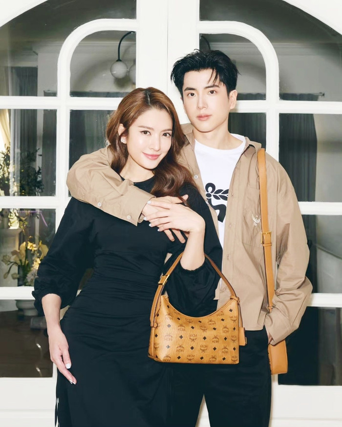 Nam diễn viên phim 18+ Nonkul và bạn gái lớn hơn 16 tuổi Aff Taksaorn.