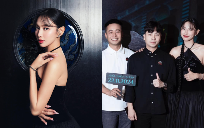 Showbiz 24h: Việc Quang Linh Vlogs cùng team Châu Phi đến ủng hộ Thuỳ Thiên đã gây xôn xao cõi mạng. Ảnh: FBNV