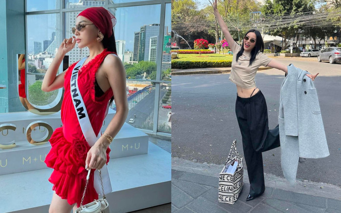 3 lần diện đồ quyến rũ của Hoa hậu Kỳ Duyên tại Miss Universe Ảnh 2