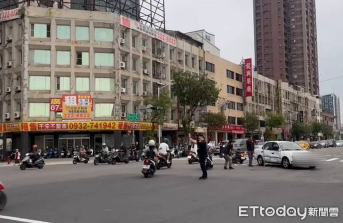 Đoạn đường xảy ra tai nạn. Ảnh: ETtoday