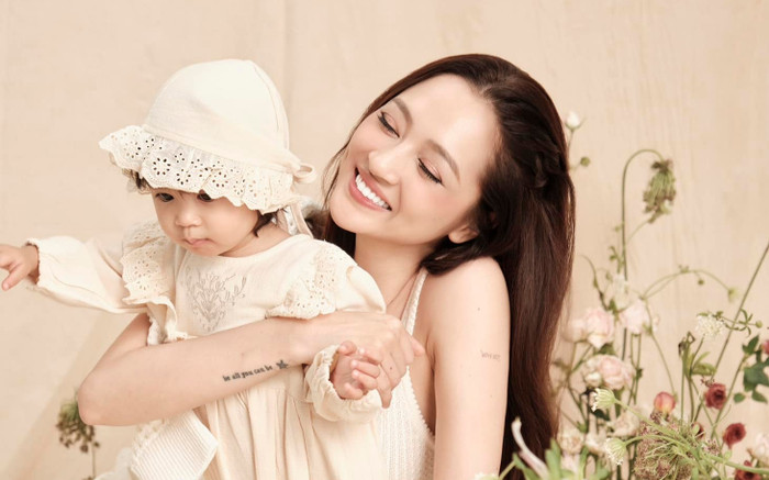 Con gái 17 tháng tuổi xinh như công chúa của Bảo Anh Ảnh 2