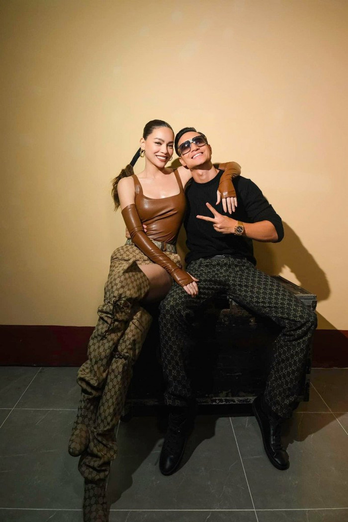 Nữ ca sĩ được chồng ủng hộ, đồng hành khi hoạt động nghệ thuật. 