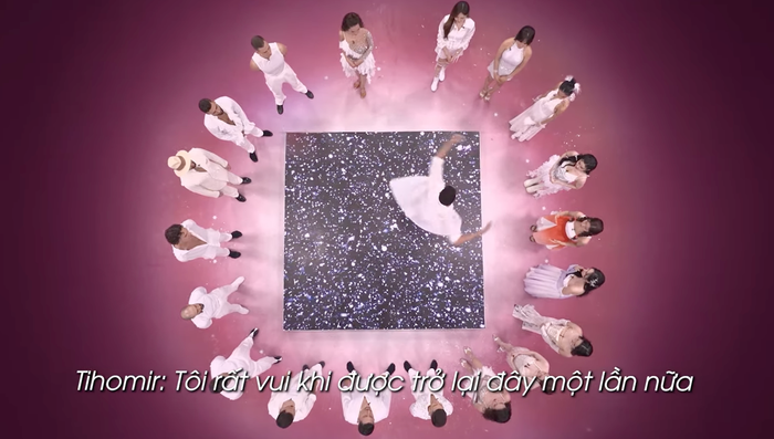 10 người chơi gồm các mỹ nhân Hàn Quốc và Việt Nam sẽ có màn kết hợp với 10 vũ công đến từ Bulgaria. 