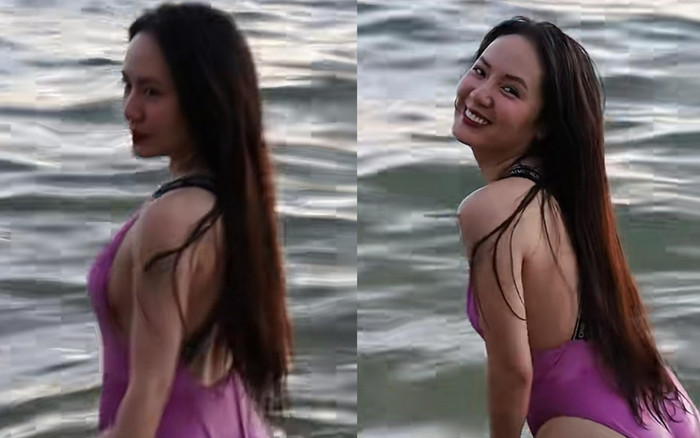 Nữ ca sĩ Việt diện bikini khiến dân tình mê mẩn: 'Không tin chị đã 40 tuổi' Ảnh 2
