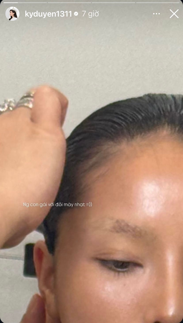 Mặt mộc của Kỳ Duyên khiến dân mạng ngỡ ngàng.