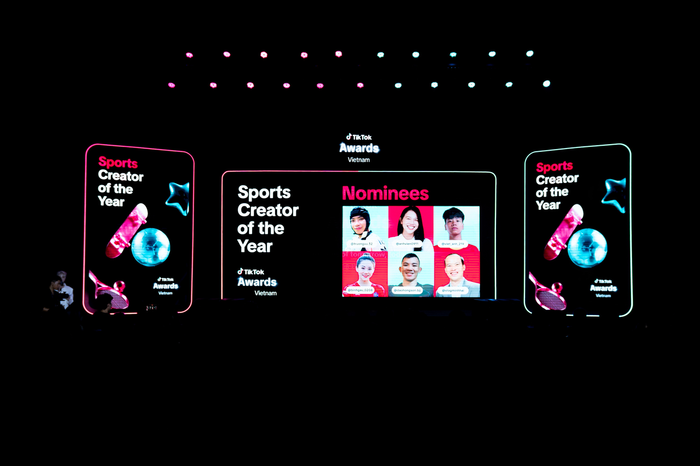 6 nhà sáng tạo nội dung được đề cử trong hạng mục Nhà sáng tạo nội dung thể thao của năm.