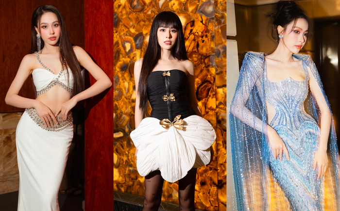 Ngọc Hằng ghi điểm với gu thời trang đa dạng, dễ dàng hoá thân vào phong cách thanh lịch, sang trọng đến quyến rũ, gợi cảm.