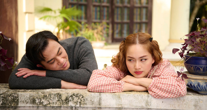 Cặp đôi Hà (Lan Phương) và Thành (Doãn Quốc Đam) ở Gia Đình Mình Vui Bất Thình Lình 