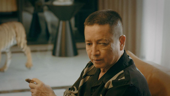 Anh mới hóa thân thành ông trùm Hưng 'Khẹc' trong phim Độc Đạo. (Ảnh FBNV)