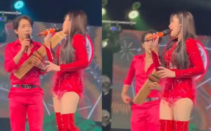 Nữ ca sĩ đi diễn sau khi ra tù, được khán giả tặng tiền cầm không hết Ảnh 2