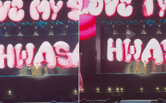 Đến Việt Nam biểu diễn, nữ ca sĩ Hàn Quốc gây tranh cãi vì thẳng tay quăng nón lá trên sân khấu Ảnh 2