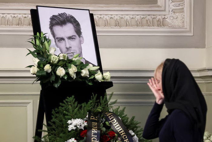 Tang lê của nam nghệ sĩ ballet Vladimir Shklyarov.