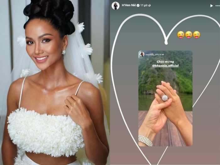 Mỹ nhân Ê Đê từng úp mở chuyện được cầu hôn. (Ảnh FBNV)