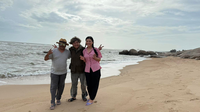 Khán giả không nhận ra Việt Anh trong tạo hình mới.