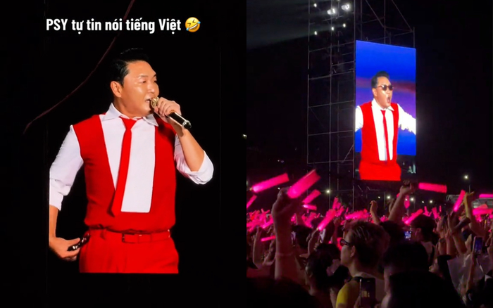 PSY mới đến Việt Nam biểu diễn trong tối 24/11. Ảnh: Sưu tầm