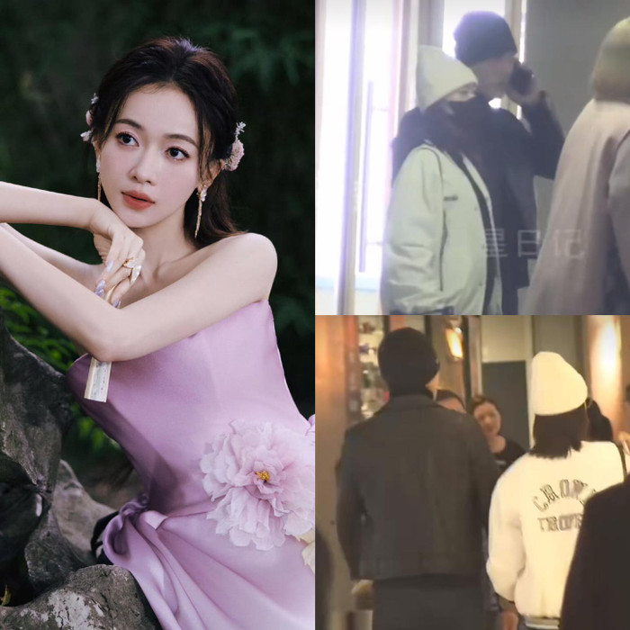 Nữ diễn viên Ngô Cẩn Ngôn bất ngờ xuất hiện bên cạnh chồng tài tử với chiếc bụng bầu vượt mặt. 