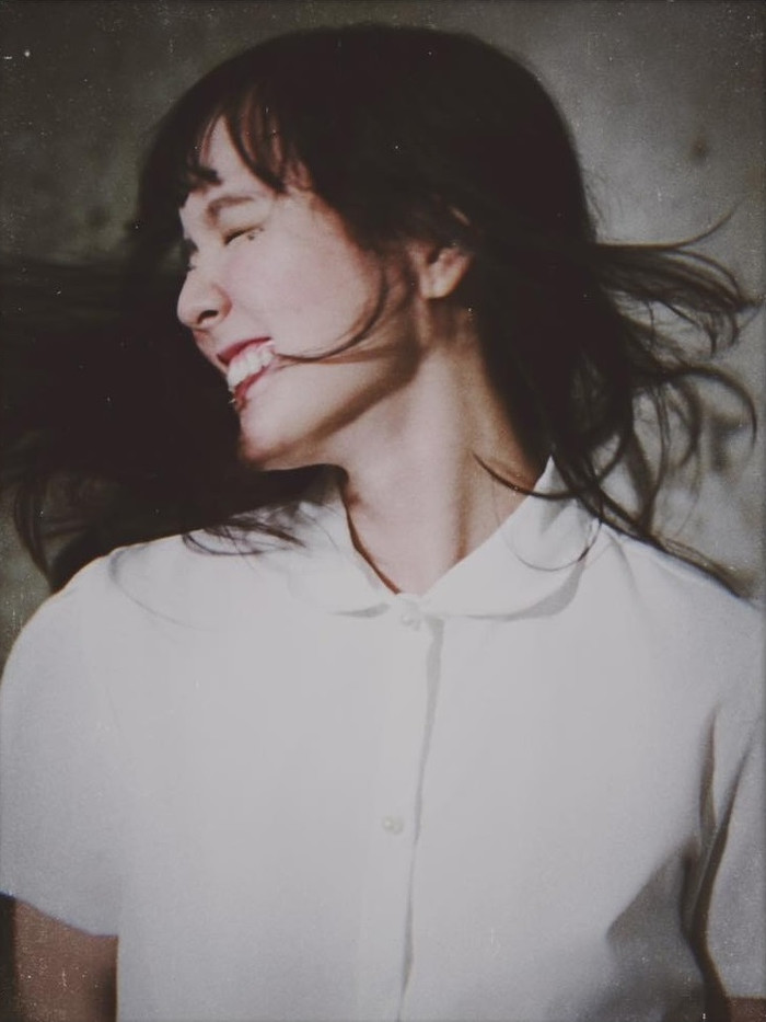 Hải Tú đích thị là 'fan girl' của Sơn Tùng. (Ảnh FBNV)