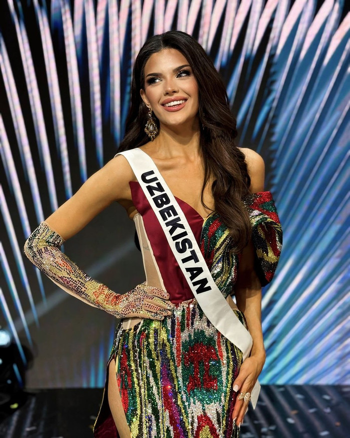Nigina Fakhriddinova - đại diện Uzbekistan từng thẳng thắn đặt thắc mắc về tính công bằng của Miss Universe 2024.